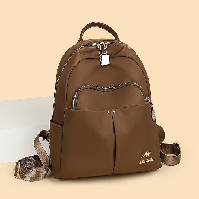 

Dual-shoulder Bag - High-end, Fashionable, Casual, Travel, Simple, Commuting, Niche Backpack кавовий