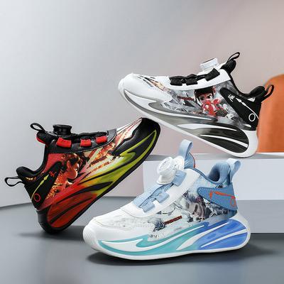 Classmates Jungen Basketballschuhe 2025 Frühling und Herbst Leichtgewicht Kinder Laufschuhe Mittel- und Ältere Jungen Trainingsschuhe