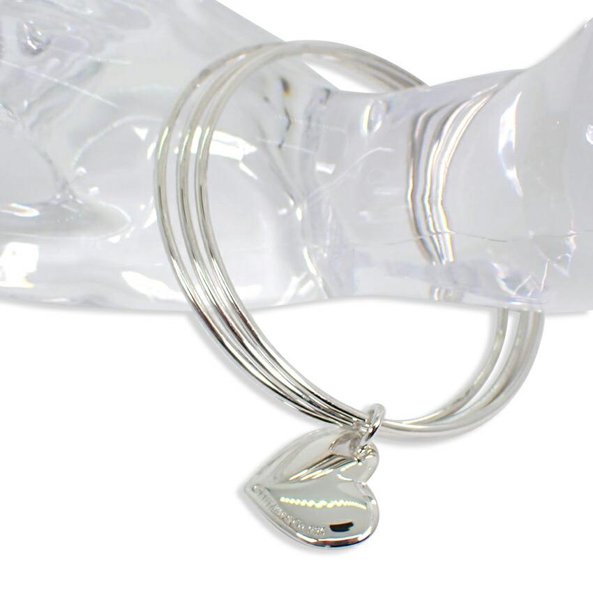 

[Б/у] Браслет с подвеской в виде сердца TIFFANY/Tiffany 925 [g187-72]