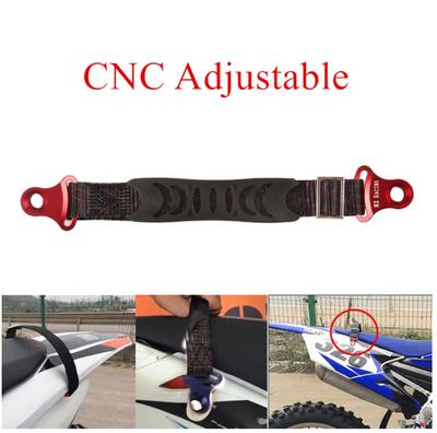 Sangle de Remorquage Arrière Réglable pour Moto et Dirt Bike Sangle d'Élingue Corde