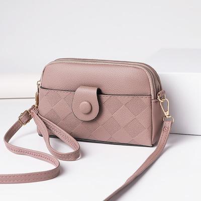 Mom Bag Summer New Fashion Women's Bag Small Square Bag Multi Layer Practical Clutch Shoulder Bag Diagonal Straddle Bag