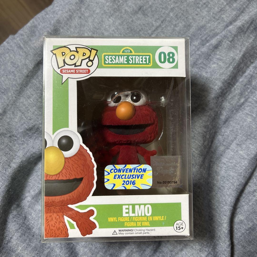 

[USED] Elmo pop! figure, rare