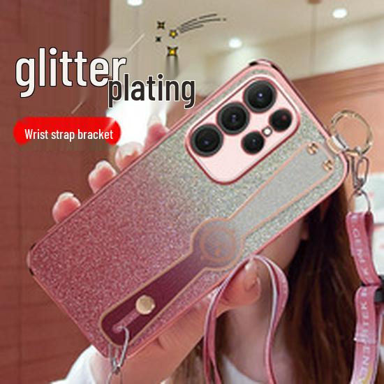 Moto G73 Electroplated TPU Glitter Phone Case: Gradient, Anti-Drop, Soft Shell for E22, G84, G53, G60.