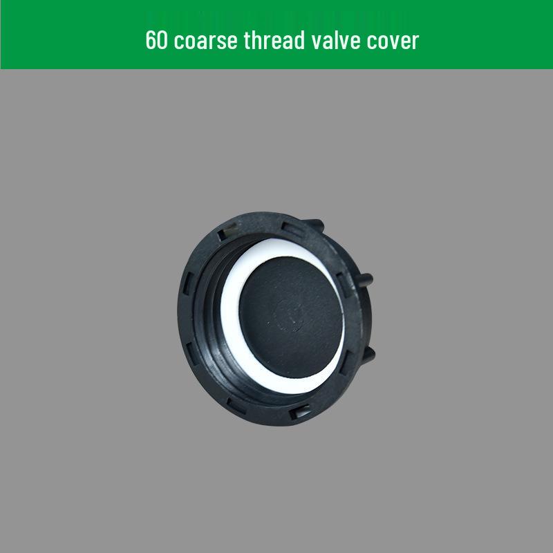 Coperchio e Valvola di Sfiato per Fusto in Plastica IBC da 1000L con Adattatori da 1/2" e 3/4"