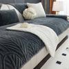 Winter Milk Fiber Sofa Cushion Living Room Non-Slip Thickened Fleece Warm Sofa Seat Cushions Sofa Backrest Cover Towel