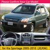 for Sportage 2005 2006 2007 2008 2009 2010 JE KM Anti-Slip Mat Dashboard Cover Pad Sunshade Dashmat Carpet Car Accessories R
