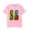 Bud Spencer Camiseta Pop Art T-skjorte for menn/kvinner Herre T-skjorte kortermet trykk Uformell Breaking Bad Print T-skjorte for menn