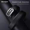 Navigare Men's Automatic Buckle Top-Grain Leather Belt