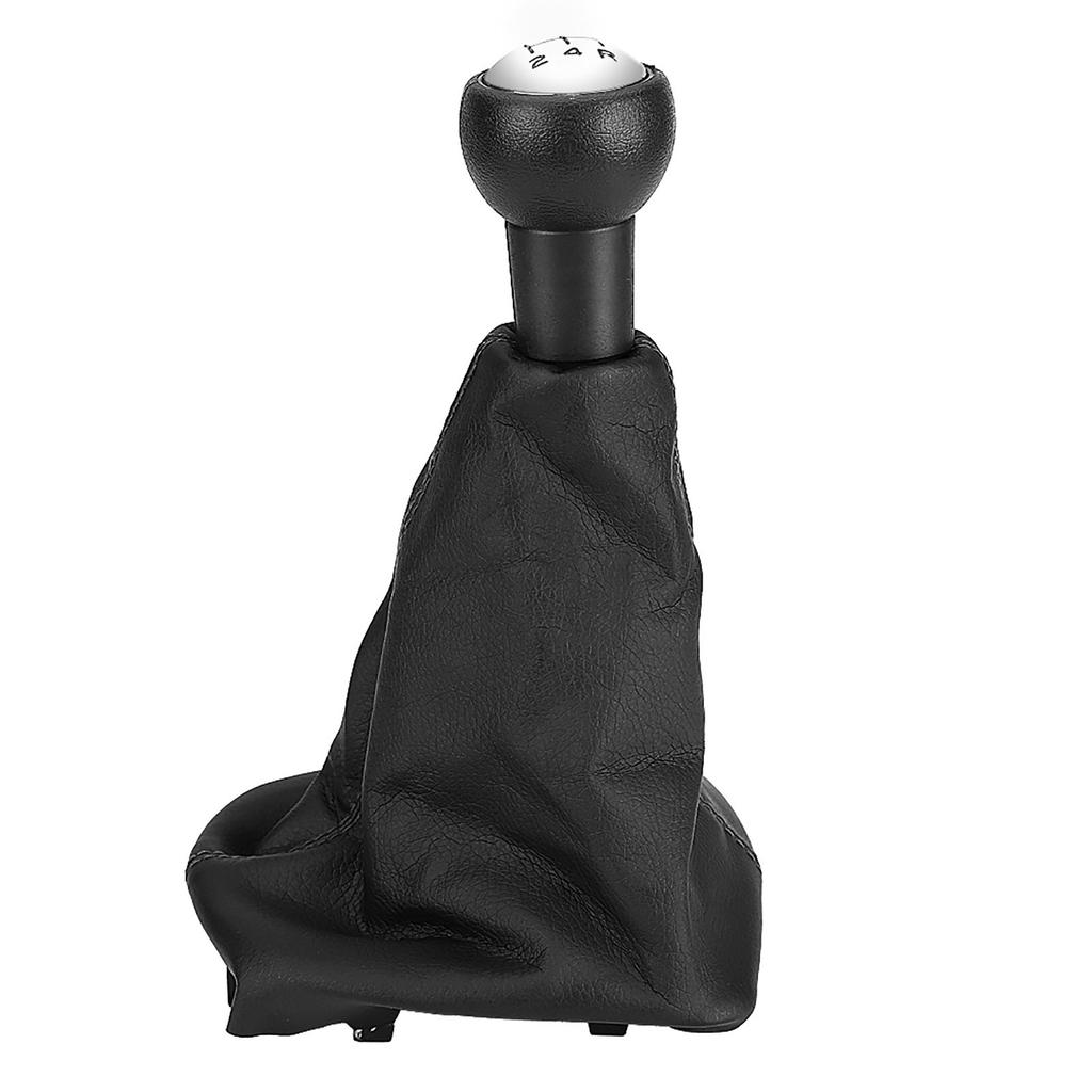 5 Speed Gear Shift Stick Knob Dust proof Cover Gaiter Boot Leather for Peugeot 207 307 406