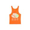 Retro Print Basketball Tank Top Men Tops Orange DA0936-842