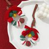 Handmade Christmas Tree Ornament DIY Xmas Ornament Mini Wreath Pendant  Christmas Decoration