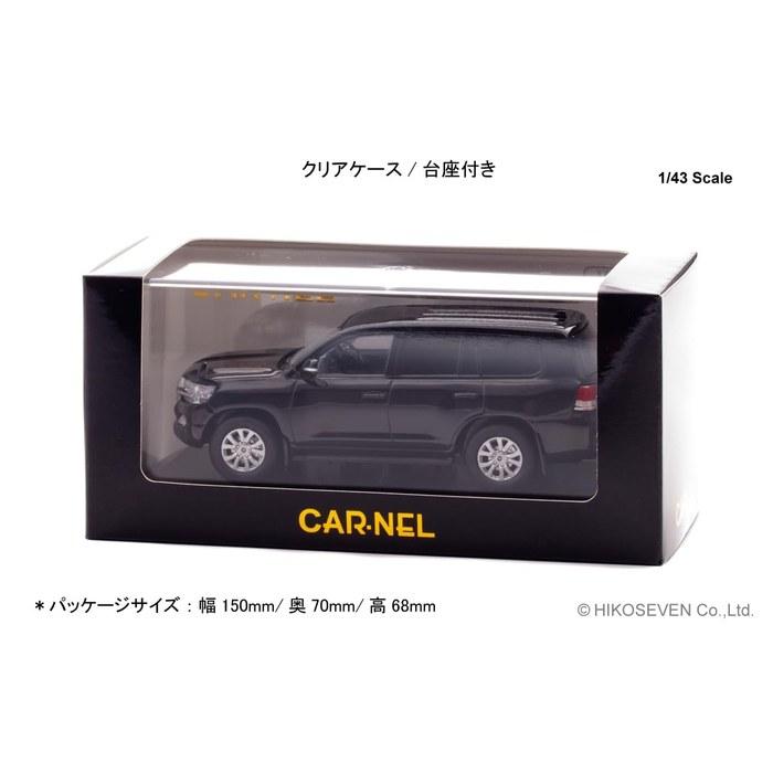 CARNEL 1/43 Toyota Land Cruiser AX G Selection (URJ202) 2015 Black CN431505