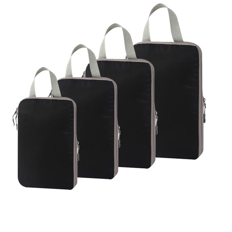 Waterproof Compression Travel & Home Clothing Storage Bag Set - Four Pieces