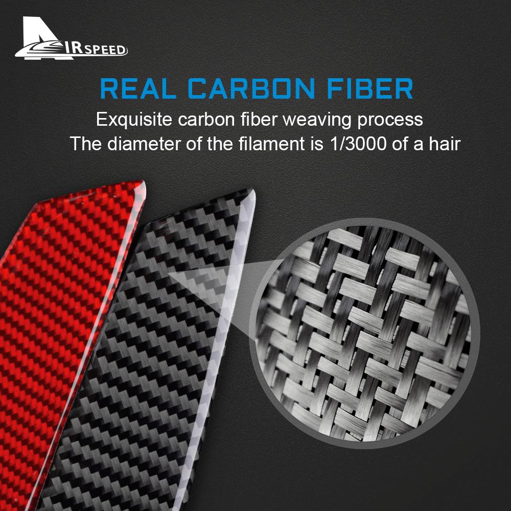 Carbon Fiber Door Pull Cover Sticker for BMW Z4 E85 E86 2003-2008 Interior Trim