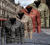 2025 Men's Retro Distressed Motorcycle Leather Jacket - Trendy European American PU Outerwear with Innovative Design