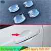 For Honda Fit Home (GR1 Japan)   ABS Chrome Door Handle Bowl Cover Cup Cavity Trim Ert Catch Molding Garnish