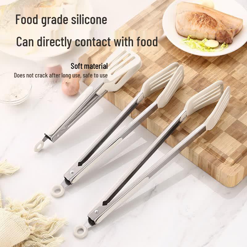HAOLISUO Silicone Food Tongs