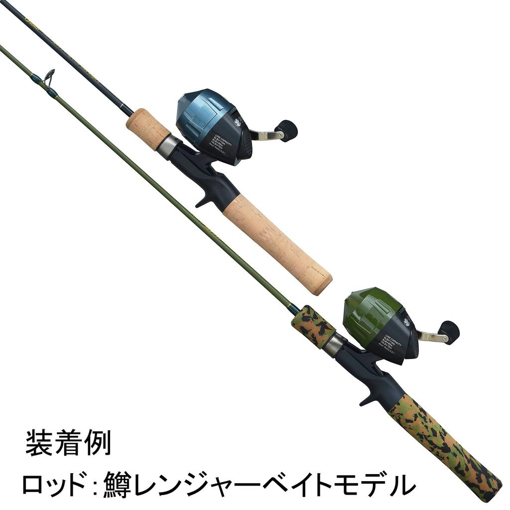 Turing Monkey Ranger Spincast Dark Green Line Capacity 6LB/110m, 8LB/90m, 10LB/70m