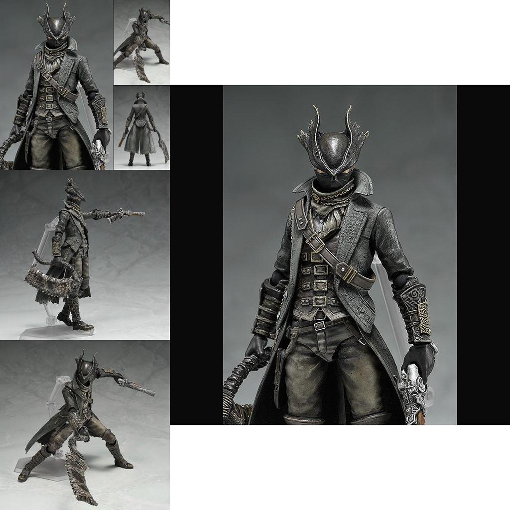 Premium Quality New Figma Hunter 367 Bloodborne Max Factory Action Figure With Gsc Bonus Messengers For Collectors