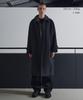 Musinsa Standard Cashmere Blend Oversized Balmacaan Coat [Charcoal Grey]
