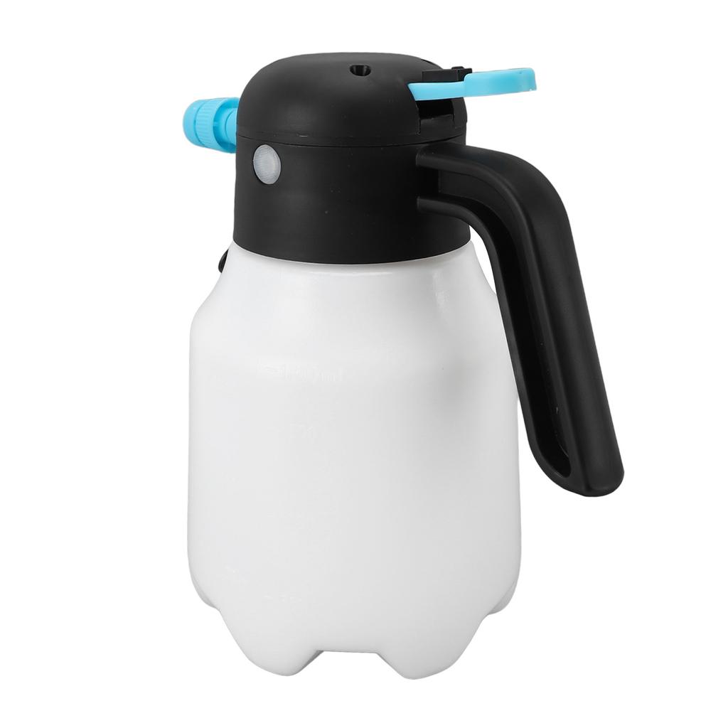Foam Sprayer 2000mAh 1.8L Cordless Pressurized PP Electric Foam Spray Bottle for Car Washing Garden
