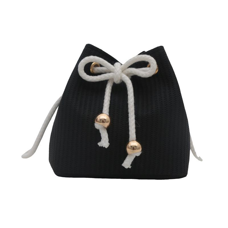 Chic Canvas Bucket Bag For Women Stylish And Casual For Daily Commuting Needs