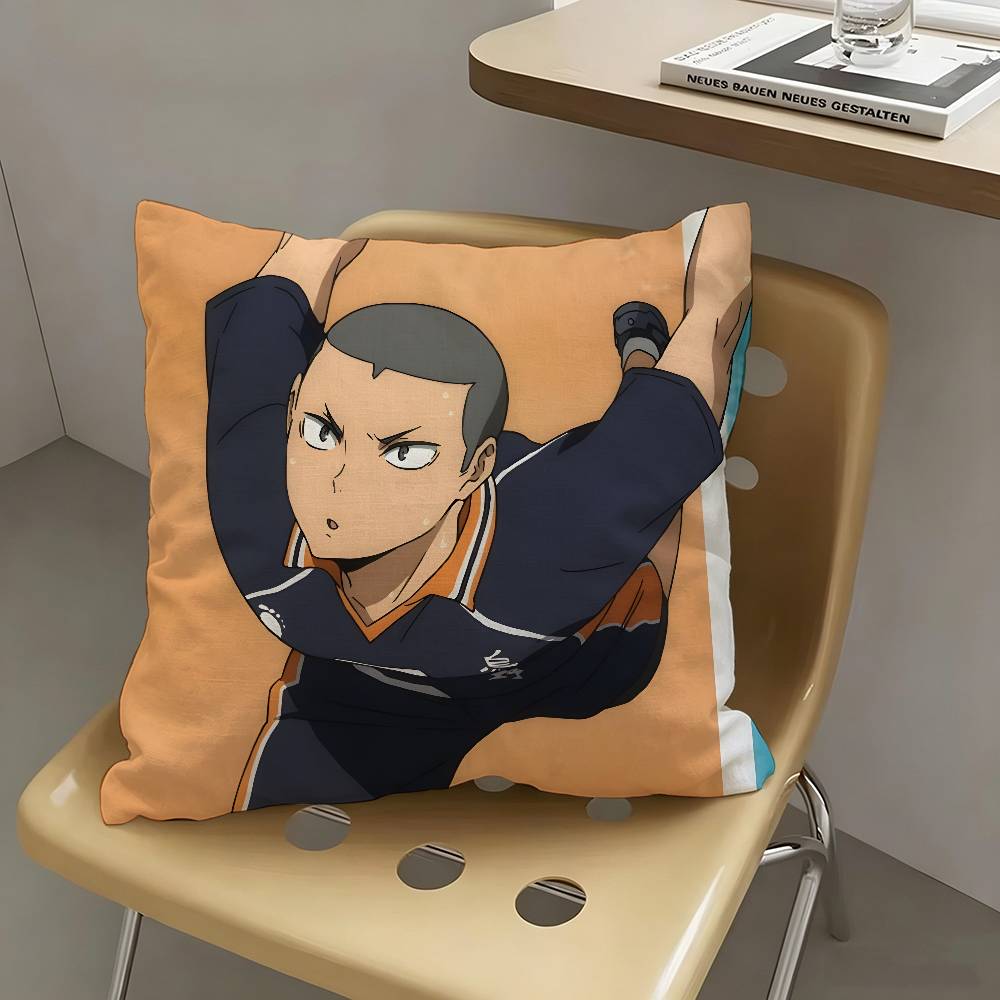 1pc Anime Tanaka Ryunosuke Pillow Case Fashion Square Pillowcase Bedroom Sofa Room Ins Decoration Leisure