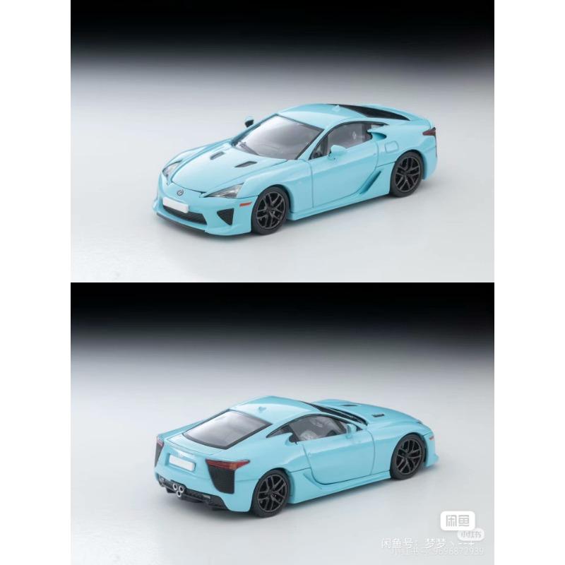 FDL4 TLV 2026HEC 1:64 Lexus LFA in blue, made of alloy material with casting process, high-end static car model, Boy's gift