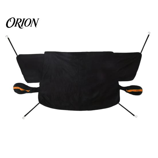 Front Window Snow Guard Car Windshield Cover, Thickened Magnetic Half Cover with Cotton All Weather Shield Lining, Winter Frost Ice for Auto