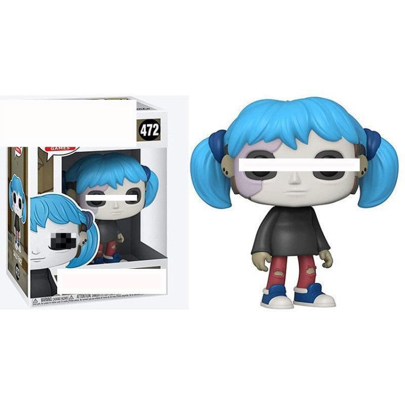 Cute-faced horror game figurine model PVC material collectible toy