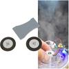 Glass Disk Transducer Discs Parts Set 2 Pack Accessories Ceramics Disks Electric Fire Heater For DIMPLEX Opti-Myst