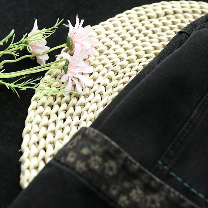 Pants for Women Elastic High Waist Long Trousers Plus Size Thickened Stretchy Versatile Casual Wide Leg Pants