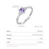 925 Sterling Silver Colorful CZ & Opal Eternity Bands Finger Ring Trendy Stackable Vacation Fine Jewelry For Women Gifts