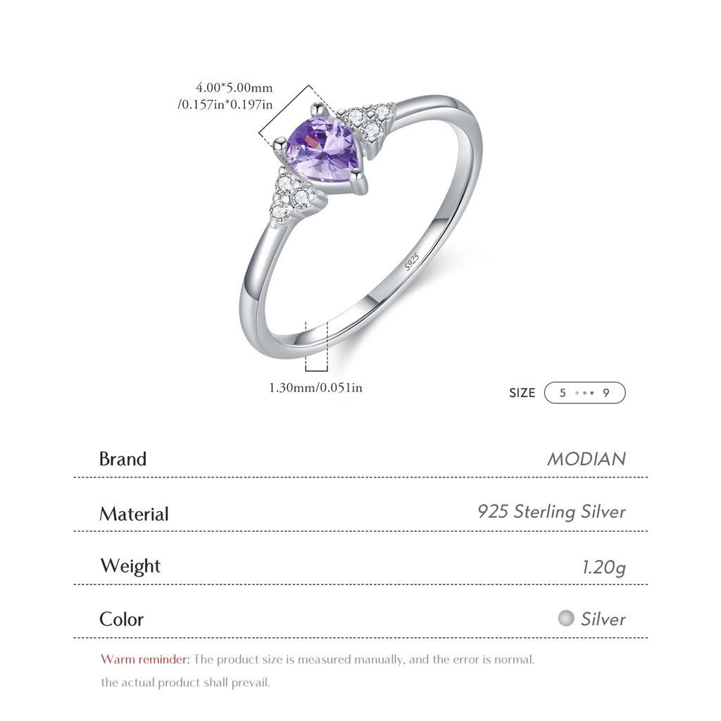 925 Sterling Silver Colorful CZ & Opal Eternity Bands Finger Ring Trendy Stackable Vacation Fine Jewelry For Women Gifts