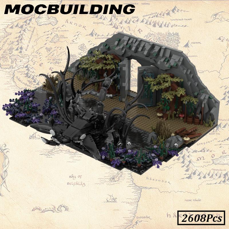 Middle-Earth Moc Building Blocks Scene Rings Building Kits Display Construction Christmas Present Birthday Gift