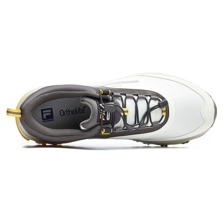 FILA Lynx Comfortable Versatile Low-Top Running Shoes Men Sneakers Gray White A12M241207FMB