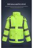 High-Visibility Raincoat & Pants Set for Traffic Safety & Rescue Duties