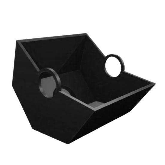 Toilet Paper Guard Protective Cover Durable Construction Universal Fit Simple Installation Toilet Paper Bottom Protector