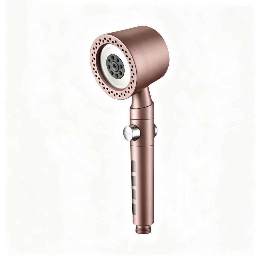 Chuveiro de Alta Pressão Economizador de Água com Filtro 5 Modos Chuveiro de Mão Parada com um Botão Acessórios de Banheiro