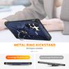 For Samsung Galaxy S24 Ultra Case PC+ TPU Hybrid Phone Cover with Ring Holder Kickstand