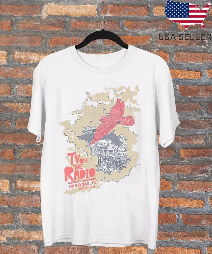 

TV On The Radio White Color Cotton Shirt Gift For Friend BT1255 Unisex T-Shirt L