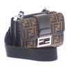 FENDI  7VA649ALWKF0L3T Shoulder Bag Brown/black leather Women