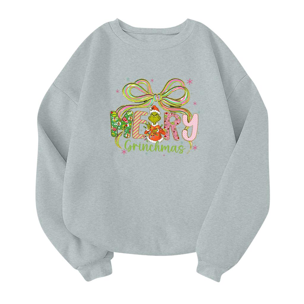 Children's Fashionable Lightweight Long-sleeved Round Neck Pullover With Pockets Printed Pullover