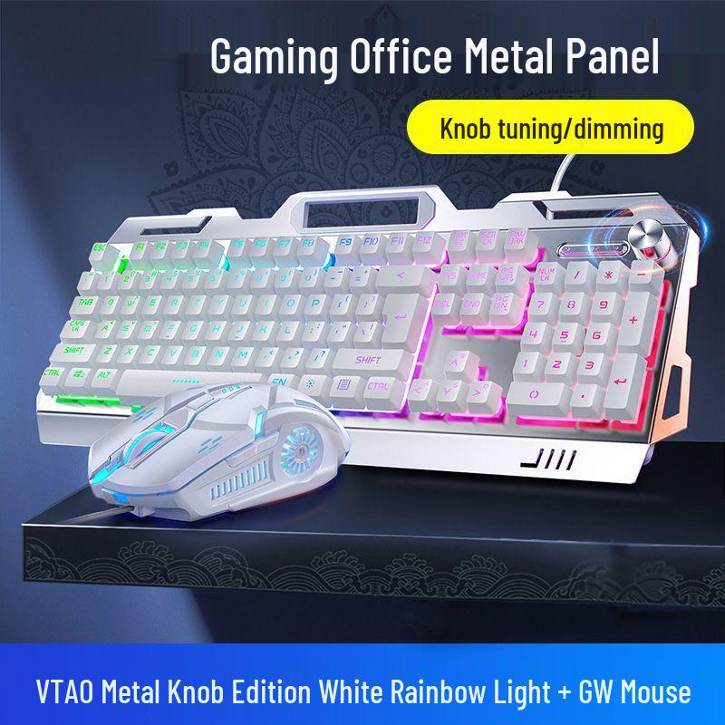 Esports Gaming Wired Keyboard, Mouse, and Headset Set