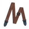 Jim Dunlop D07-01BR Poly Strap Brown Guitar Strap