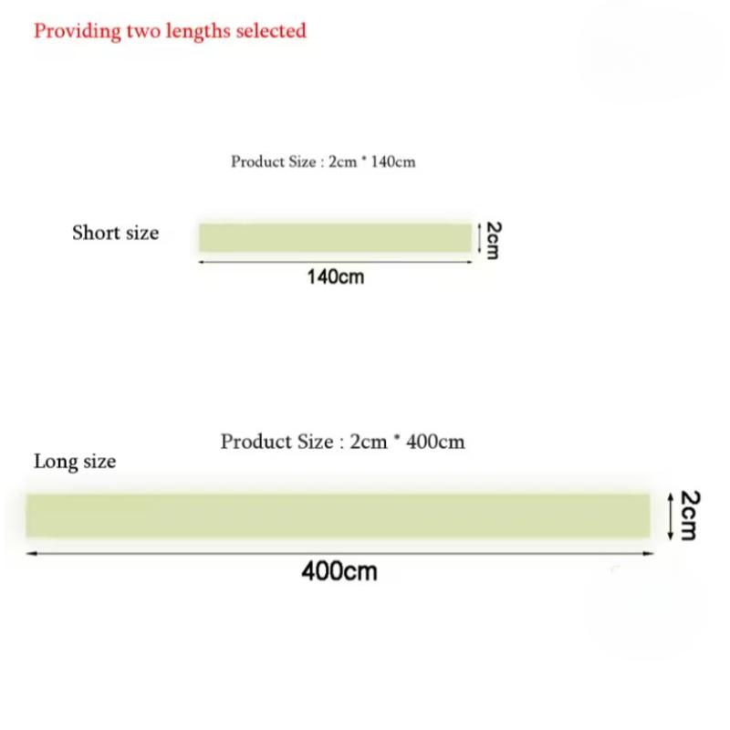 Luminous Band Baseboard Wall Sticker Living Room Decor Bedroom Home Decoration Decals Stair Glow In The Dark DIY Strip Wallpaper