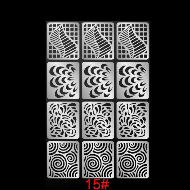 

Наклейки - трафарет для маникюра