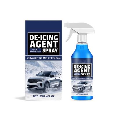 120ml Snow & Ice Melting Sprayer Effortlessly Removes Ice From Automotive Glass And Refrigerator Surfaces