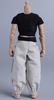 HiPlay ATStory 1/12 Scale Combat Suit 06FS047C T-Shirt, Belt, and Pants for Articulated Action Figures, Compatible with TBLeague Bodies