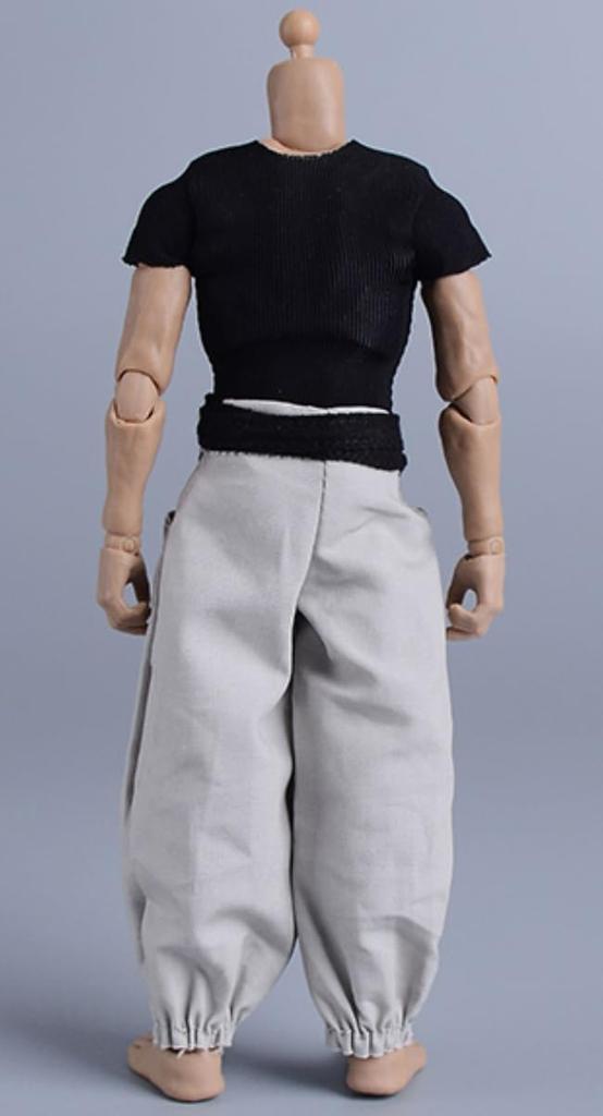 HiPlay ATStory 1/12 Scale Combat Suit 06FS047C T-Shirt, Belt, and Pants for Articulated Action Figures, Compatible with TBLeague Bodies
